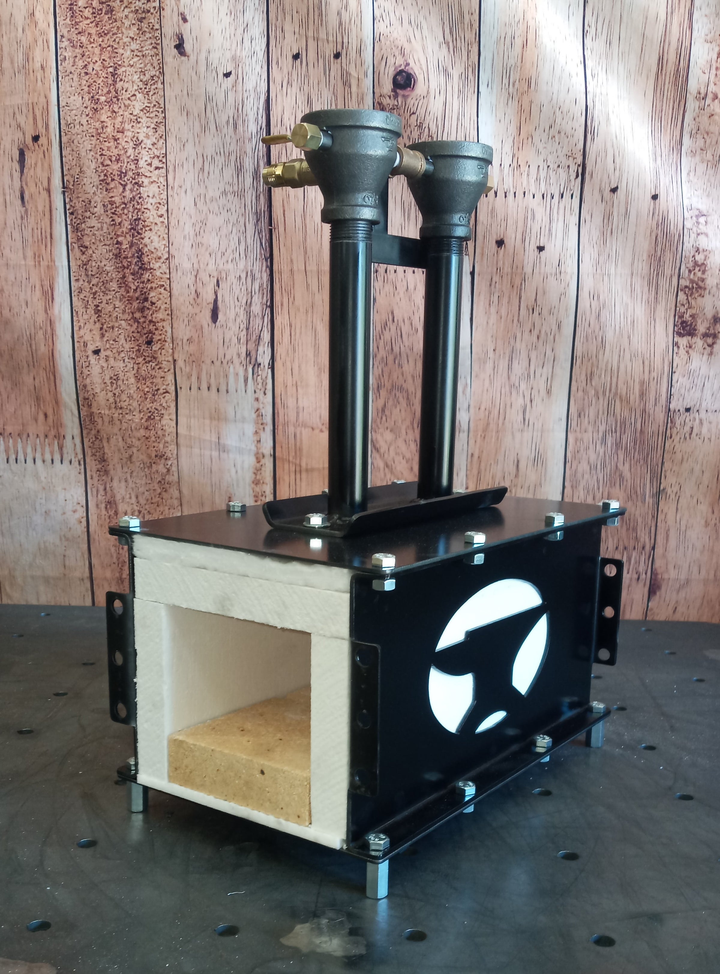 2 Burner Propane Forge for Sale | Diamondback Ironworks