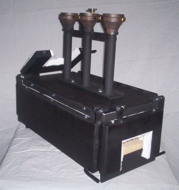 3 Burner Propane Metalsmith Forge for Sale | Diamondback Ironworks