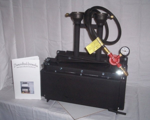 2 Burner Propane Metalsmith Forge for Sale | Diamondback Ironworks
