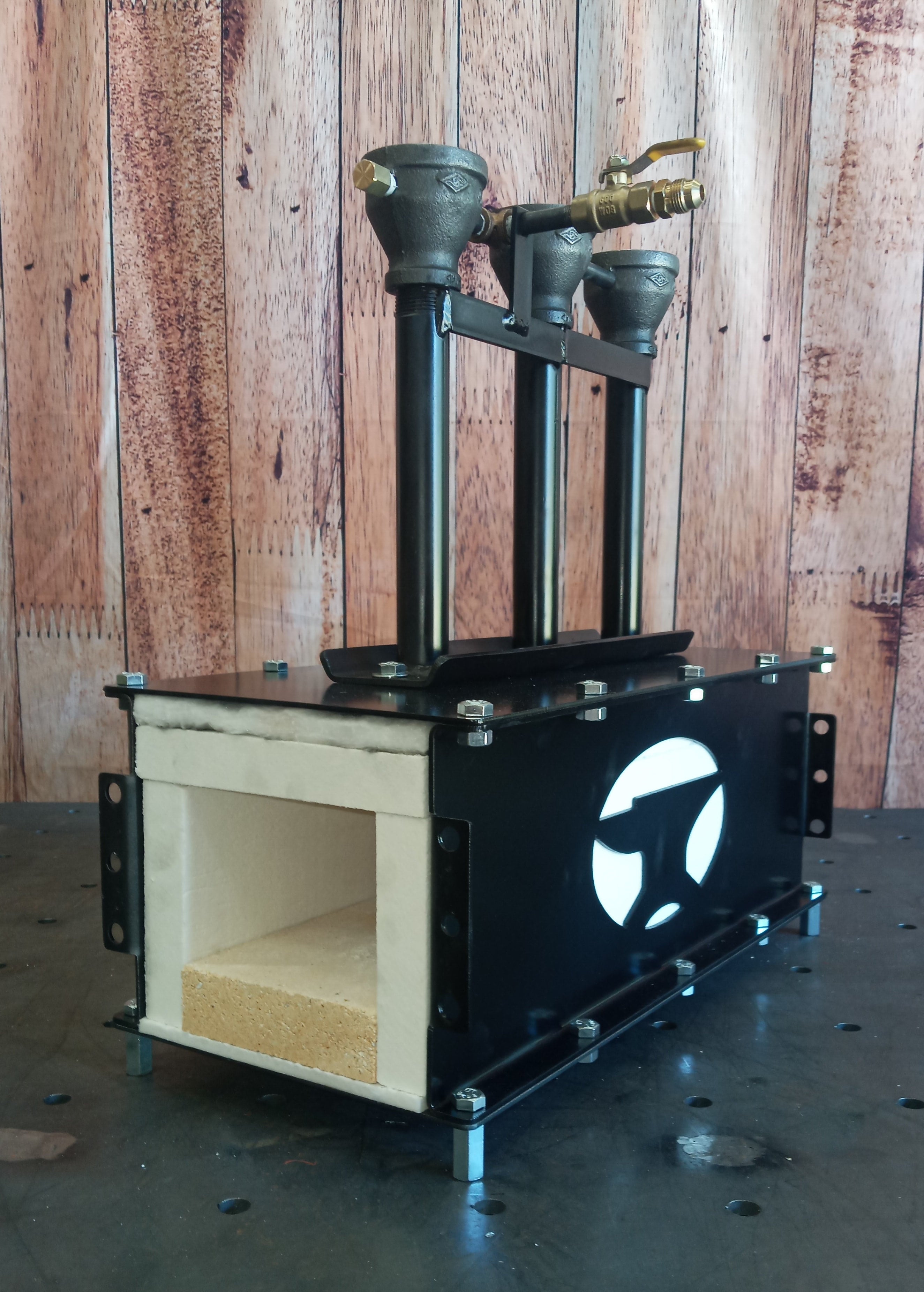 Series 2 - 3 Burner Forge Reliner Kit | Diamondback Ironworks